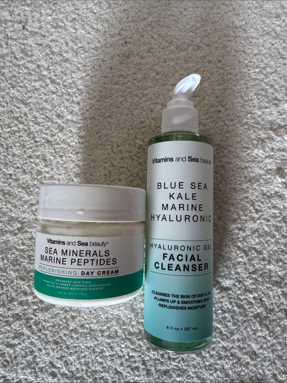 Vitamins & Sea Beauty Set-Mositurizer & Cleanser